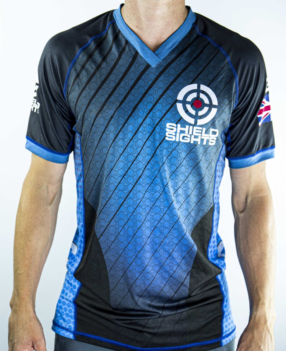 Shield Sights Pro Shooting Shirt - Blue