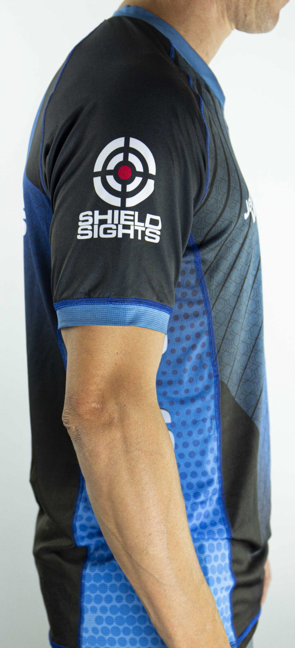 Shield Sights Pro Shooting Shirt - Blue - Image 3
