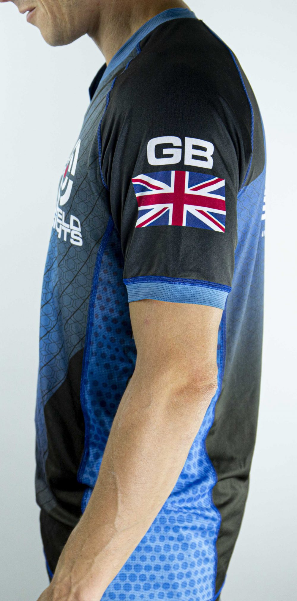 Shield Sights Pro Shooting Shirt - Blue - Image 4