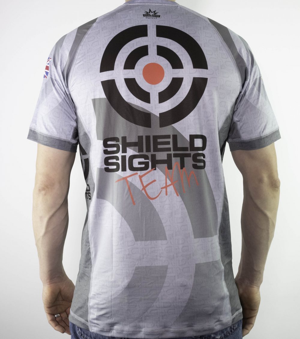 Shield Sights Pro Shooting Shirt - Grey - Image 5