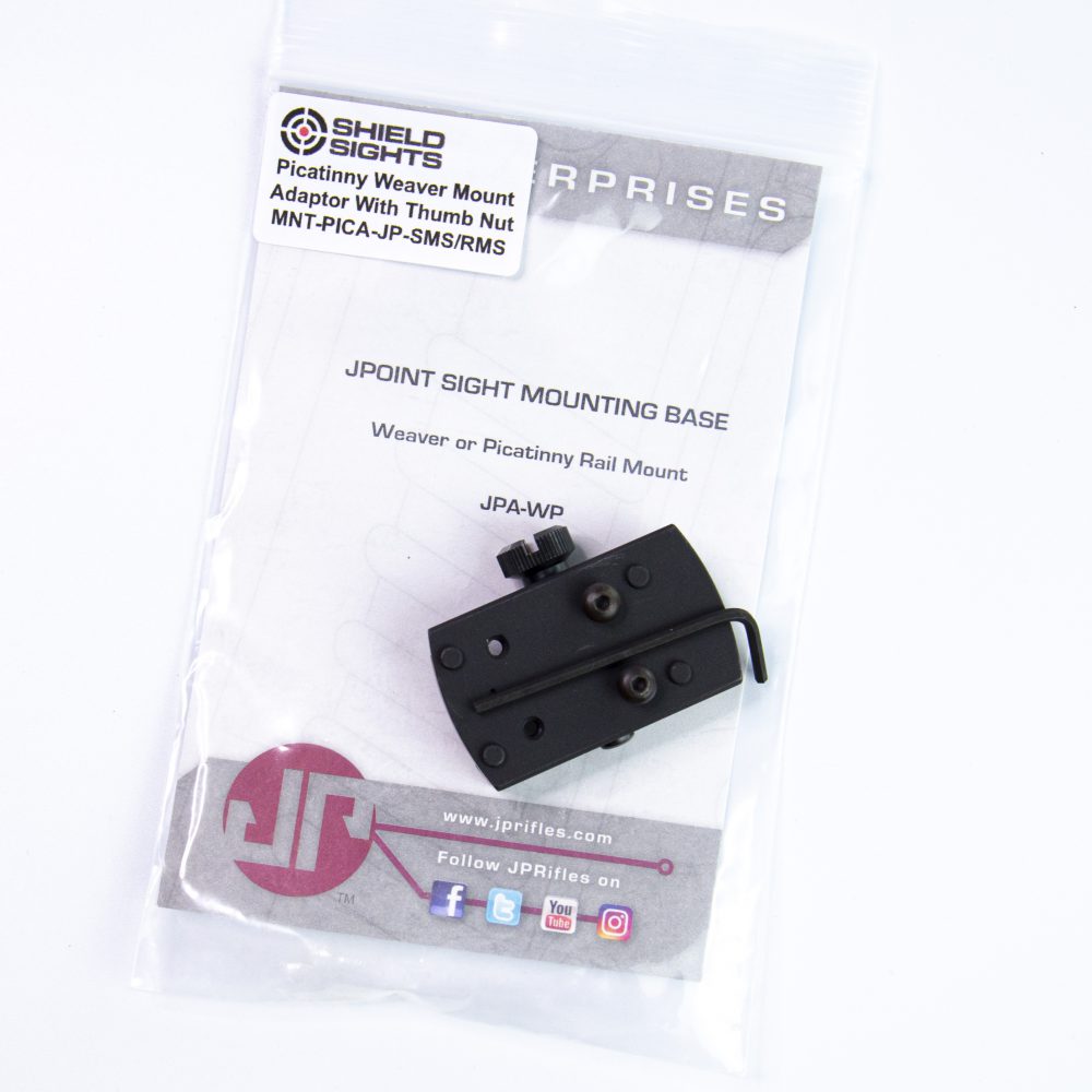 Picatinny/Weaver mount adapter with thumb nut [aluminium] for SMS/RMS - Image 2