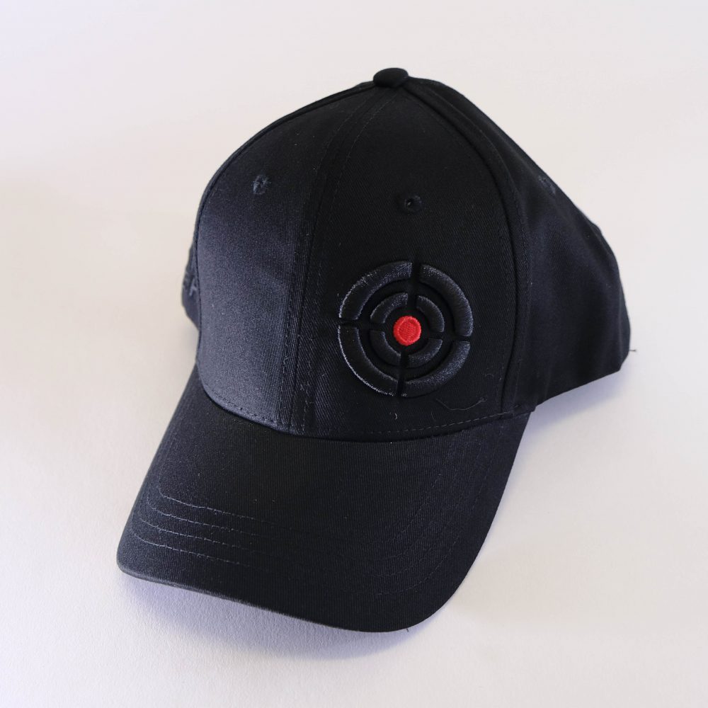 Black Hat with Black off-center Logo - Image 2