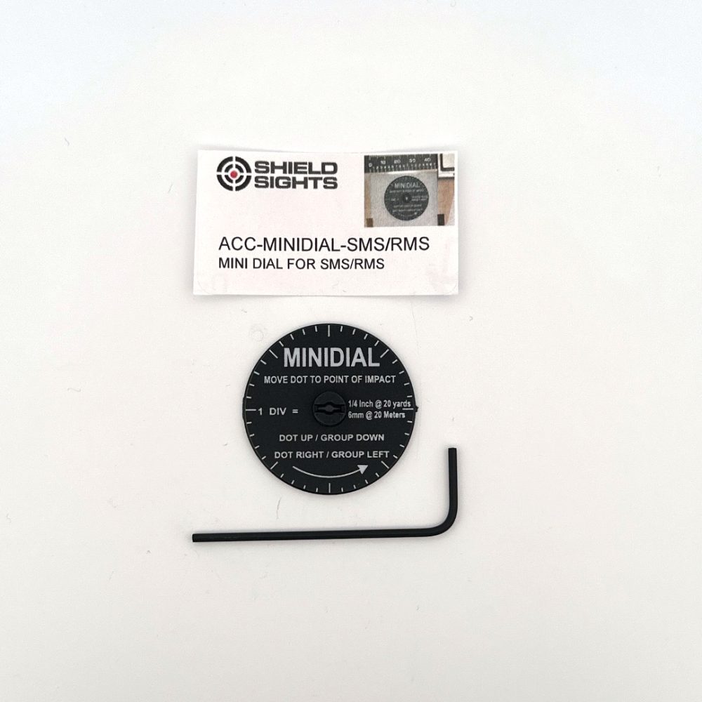 SMS/RMS Minidial MOA Adjustment