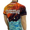 Shield Sights Pro Shooting Shirt - Pan American Handgun Championship - Orange - Image 4