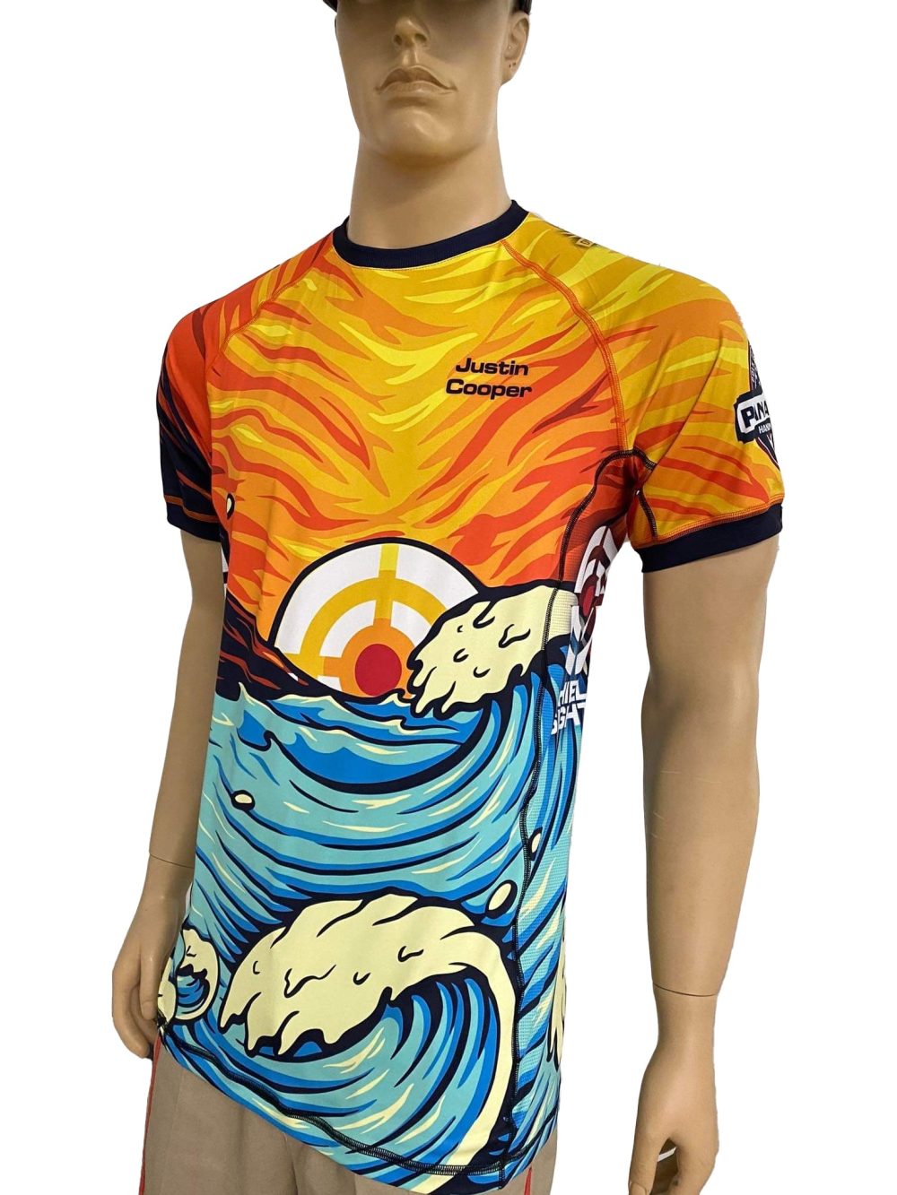 Shield Sights Pro Shooting Shirt - Pan American Handgun Championship - Orange
