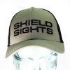Grey Tracker Hat with Shield Sights Text Logo - Image 2
