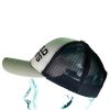 Grey Tracker Hat with Shield Sights Text Logo - Image 3